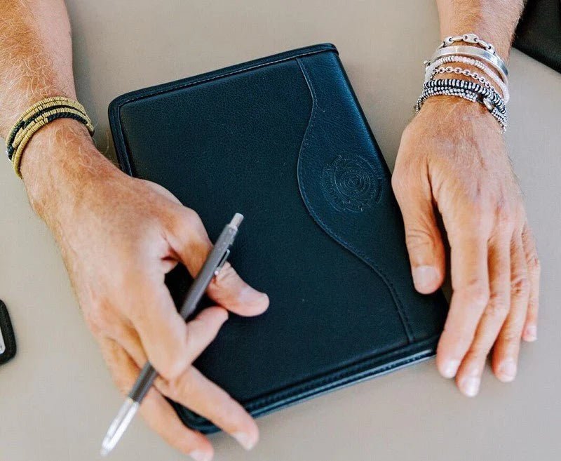 Refillable Journal | Vintage Walnut Leather - Ghurka